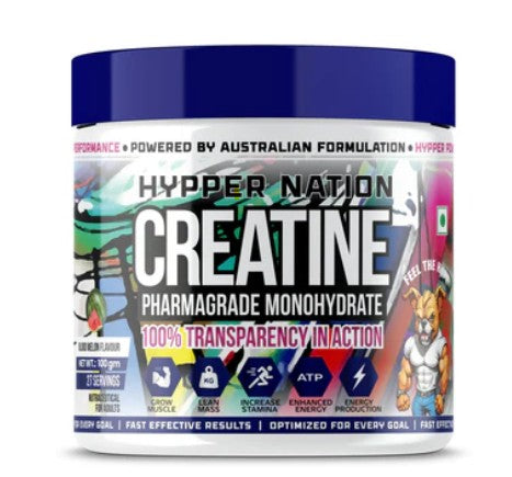 HYPPER NATION - LIMITED EDITION CREATINE - 100 GRAM