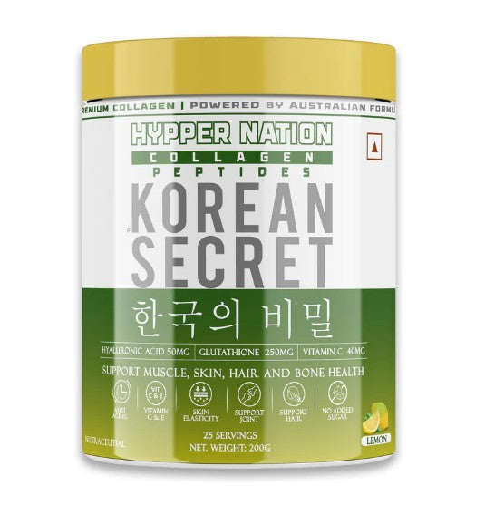 HYPPER NATION KOREAN SECRET - PREMIUM COLLAGEN - 450 GRAM
